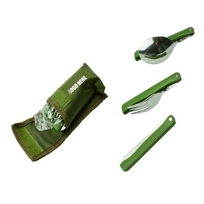 Collapsible Camping Tableware Set