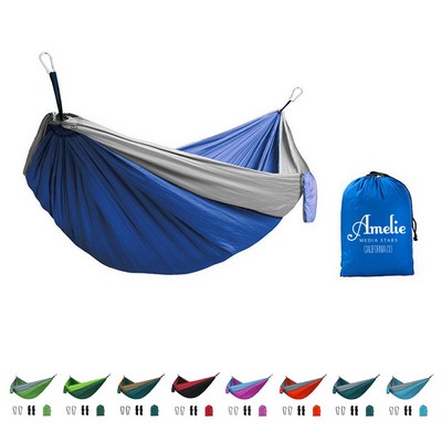 Portable Nylon Parachute Camping Hammock