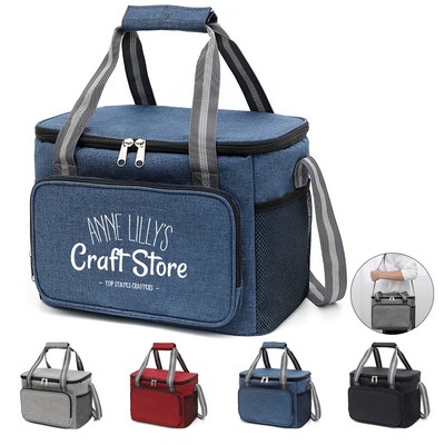 24-Can Insulated Cooler Tote Bag