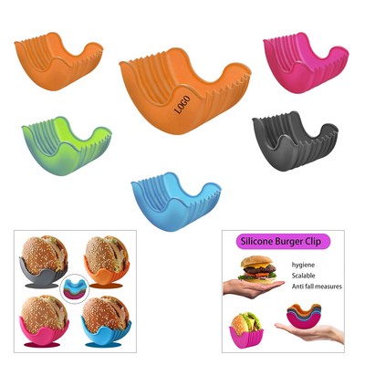 Silicone Burger Storage Container